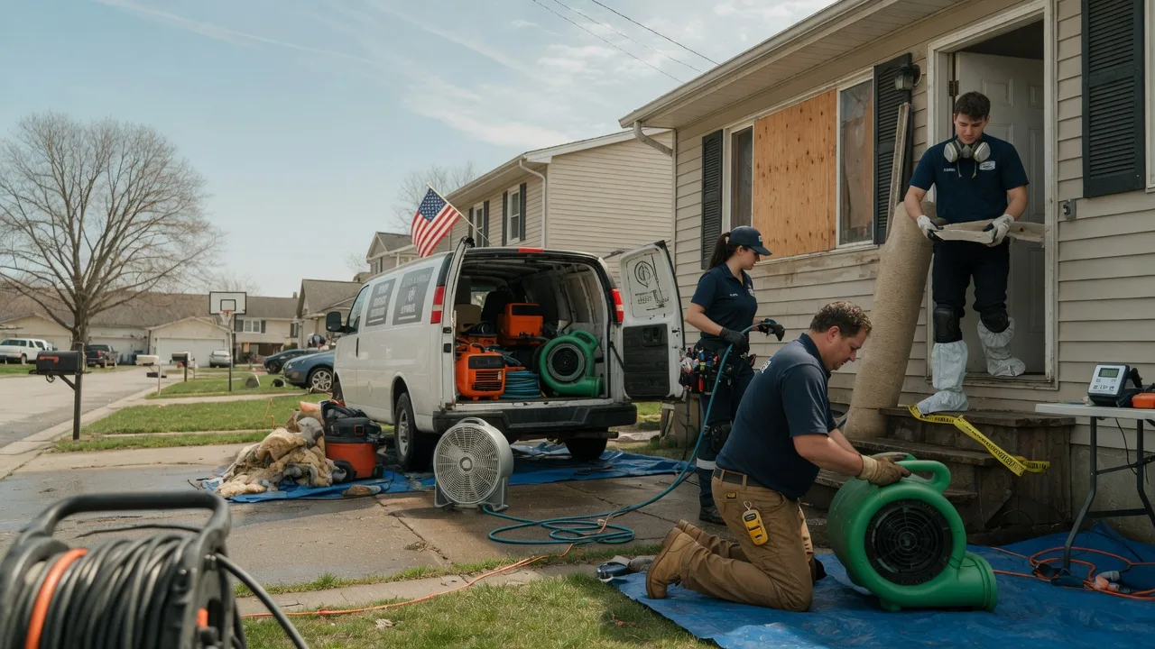 Water Damage Restoration in Bronson, IA near me